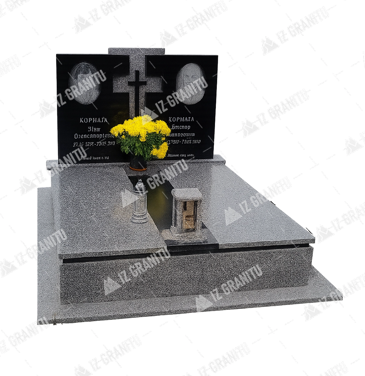 Подвійний пам'ятник 55